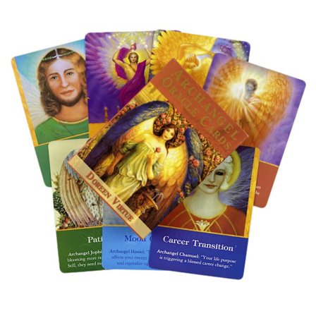 Angel Oracle Cards Game Fortune-telling Tarot Divination Visions Edition Message Board Deck
