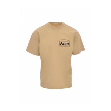 Aries, T-shirt Beige, Heren, Maat:M
