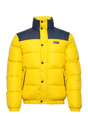 Tjm Corp Puffa Jacket Yellow Tommy Jeans