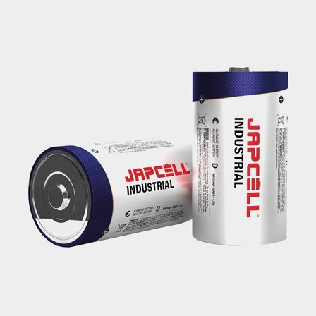 D / LR20-paristot Japcell Industrial, 1.5 V, alkalinen (LR), 10-pack
