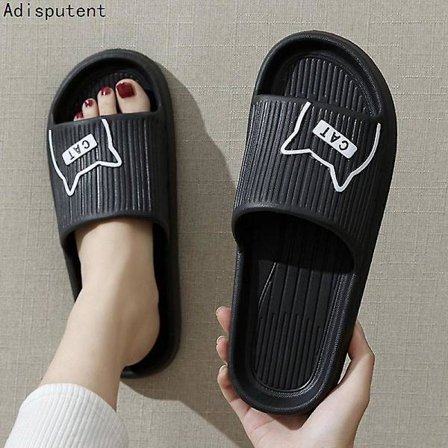 Herreslippers Flip Flops Dames Nye Bløde Eva Tyksålede Slippers Sommersandaler Par Slippers Hjemmesko Skridsikre Badeværelsessko A-2 42-43