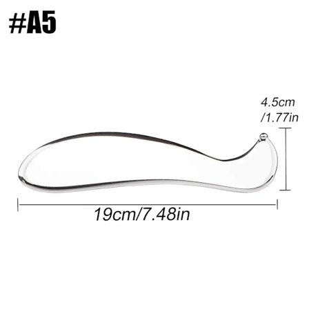 Manuell ansiktsakupressur penn i rustfritt stål, skjønnhetsstav, soneterapi trykkpunktmassasjeverktøy for dyp vevsmassasje
