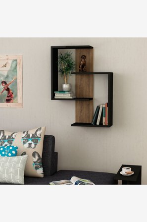 Homitis - Vägghylla Paranoid - Grå - Vägghyllor - Från Homeroom