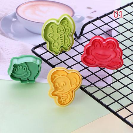 4 St Cookie Ters Form Kaka Kex Mould Bakverk B