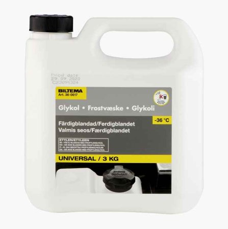 Biltema - Glykol Universal ferdig blandet 3 kg