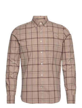 V-Ls Slim Stretch Poplin Beige GAP