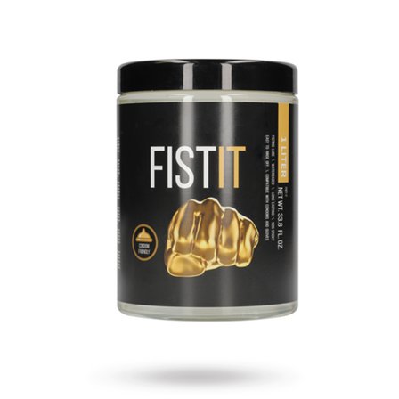 Pharmquests Fist-It Waterbased 1000 ml - Vuxen.se - Fisting handske, fisting buttplugg, fisting cream, Buttr
