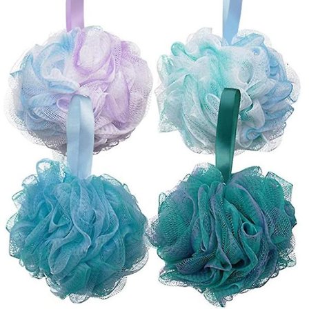 Suuri 70g Luffa-sieni, Kehonkuorinta-sieni - Runsaasti Vaahtoa Kylpyyn, Suihkuun, 4 Pakkaus