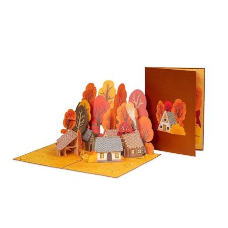 Onnittelukortti Postikortti taitettava viestikortti