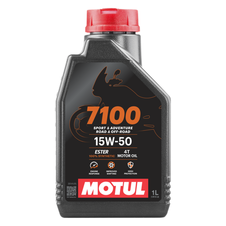 Öljy Motul 7100 4T Täyssynteettinen 1 L
