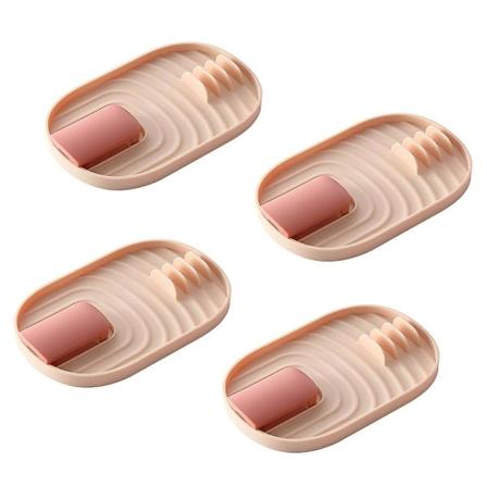 4 kpl Taitettavaa Kattilan Kannenpidikett , Lepotila Tippuvan Alustan Kera, Keitti v lineiden Lepotila Lusikoille, Kanneille, Lastoille, Pihdeille, 