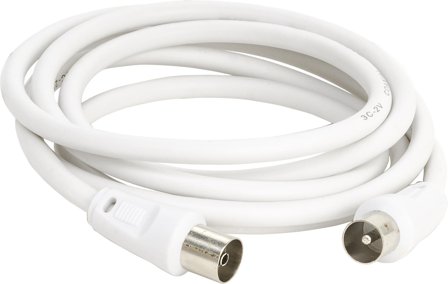 Gelia 4000438042 Antennekabel 10 m, med kontakter, Stikkontakter & kabler
