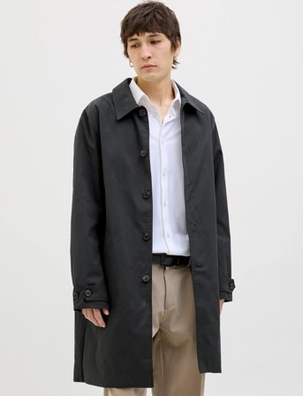 Jack & Jones Jprccmiles Mac Coat Sn - Black - M