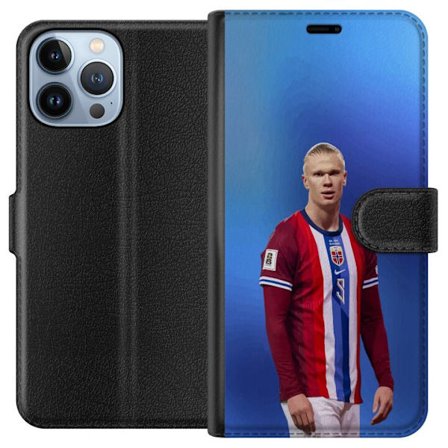 Kompatibelt Lommeboketui til Apple Apple iPhone 13 Pro Max Erling Haaland Manchester City Norge fotball angriper toppspiller utrolig målproduksjon kr