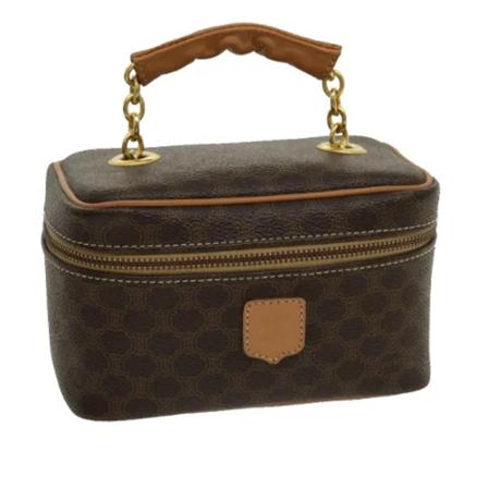 Celine Vintage, Pre-owned Leather handbags Bruin, unisex, Maat:ONE Size,leer