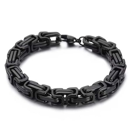 Emperor Link Rannekoru Viking Steel Musta 18cm