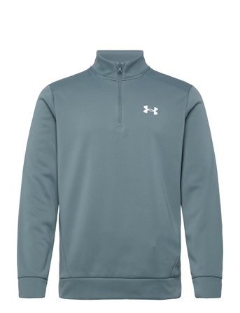Ua Armour Fleece 1/4 Zip Blue Under Armour
