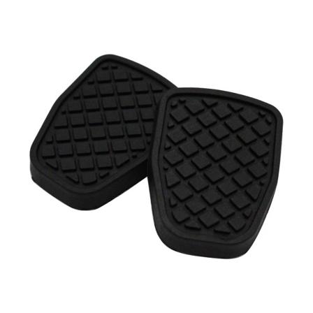 2 st bilbroms- och kopplingspedal i gummi, pedalkåpa, ersättning, tillbehör