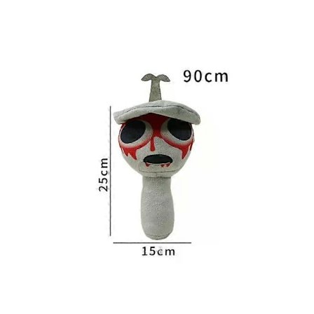 Gaibosi Skrekkspill Sprunki Plysjleker Oren Raddy Vineria Fun Bot Mr Sun Plysjdukke Incredibox Fylt Pute Julepynt