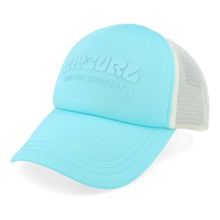 Rip Curl - Blå trucker Keps - Surf Puff Electric Blue Trucker @ Hatstore