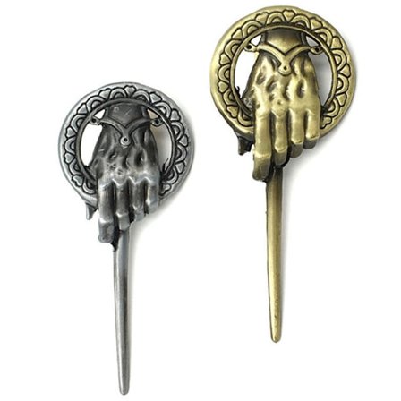 2:a charmiga Game of Thrones Hand of the King Lapel Replica