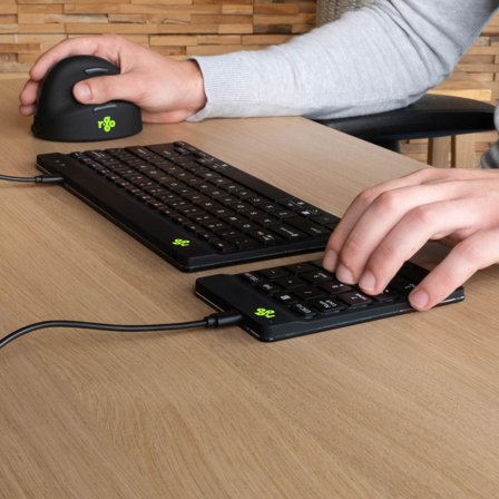 R-GO Tools R-Go Numeric keyboard Compact break - tastegruppe - svart Inn-enhet