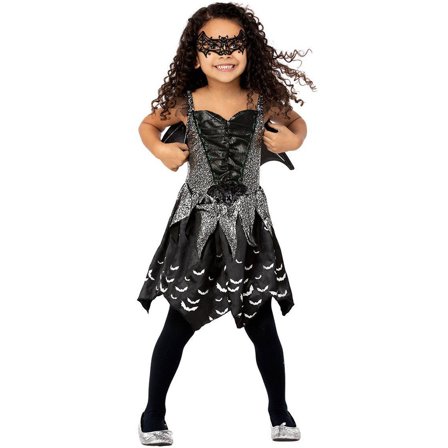 Mørk Flaggermuskostyme Barn