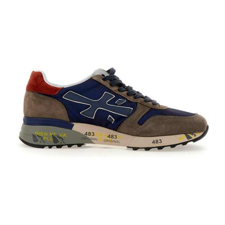 Premiata, Sneakers Blauw, Heren, Maat:44 EU,nylon