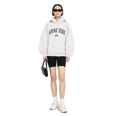 Anine Bing Harvey Sweatshirt Tröjor Dam Grå LARGE
