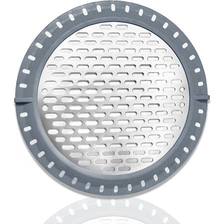 ING 1 stk. afløbsbeskytter i rustfrit stål, hårfanger til bruseafløb, universal vaskesi, afløbsindsats, forhindrer tilstopning af afløb, badekar