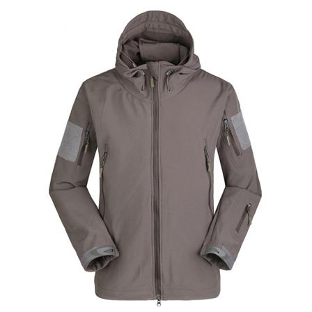 Utomhuskamouflagejacka Vinterdräkt För Män Grey Xxxl