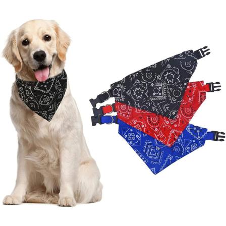 Husdjursbandanas - 3 Stycken