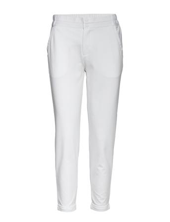 Fqnanni-Ankle-Pa Byxa Med Raka Ben Vit FREE/QUENT