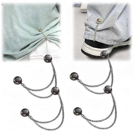 4 kpl Monitoimisia Magneettisia Vaatteiden Kiinnikkeitä, Vahvimmat Magneettiset Nappikiinnikkeet, Monitoiminen Magneettinen Neulaton Rintakoru [DB] 