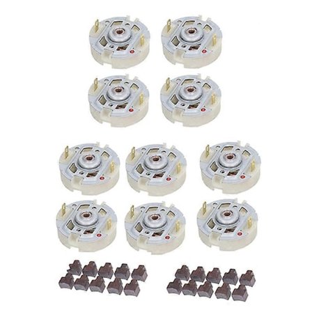 10 kpl RS550 hiiliharja sähkömoottorin harja pidikkeellä moottorin harja porakoneelle sähkötyökalulle