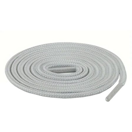 Sko snørebånd - Runde [120 cm] - Lysegrå
