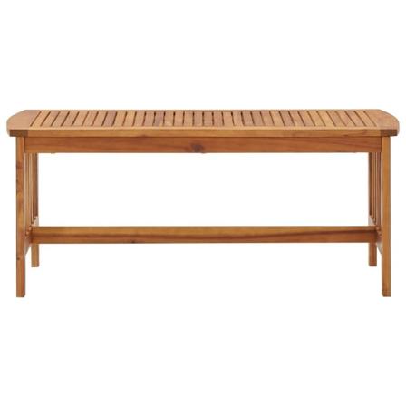 Vidaxl Soffbord 102x50x43 Cm Massivt Akaciaträ Brun