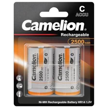 Camelion Ni-MH HR14 C ladattavat paristot 2500mAh 1.2V 2-pack 2-pack