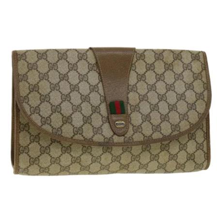 Gucci Vintage - Vintage Väskor - Beige - Dam - Storlek: One Size, Dam, Storlek: ONE SIZE