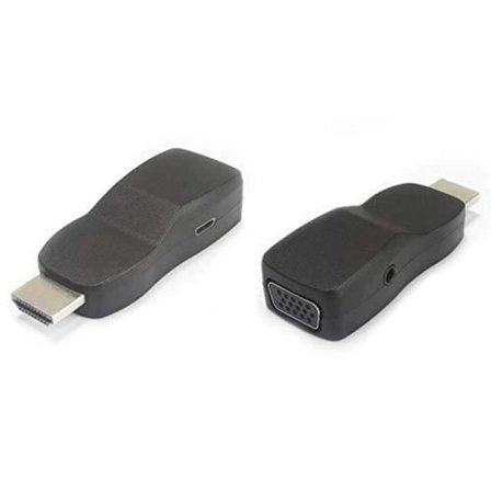 PremiumCord HDMI till VGA-omvandlare med 3,5 mm stereojack - khcon-21