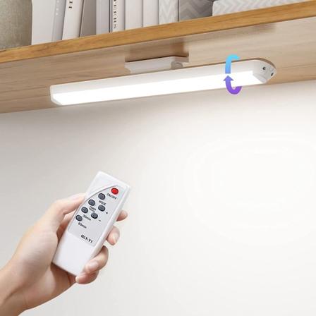 34 cm dimbar LED-skaplys med fjernkontroll, berøringsfølsom og repeterbar