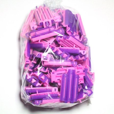 Volymgivande hårrotsklämmor Fluffiga Curling Rollers Hårpermanentstavar - stock