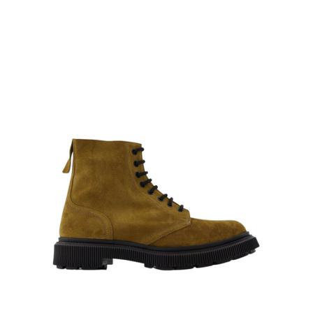 Adieu Paris Type 165 Laarzen in Khaki Leather , Groen , Heren , Maat: 44 EU Laarzen