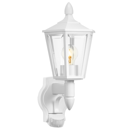 Steinel 617912 Väggarmatur 60W, sensor, L15, IP44 Vit, Belysning