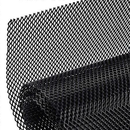 Aluminium Mesh Grill Universal Bil Race Grill Nät Ventil Tuning för Stötfångare Vattentät & Korrosionsbeständig Hållbar -Sy