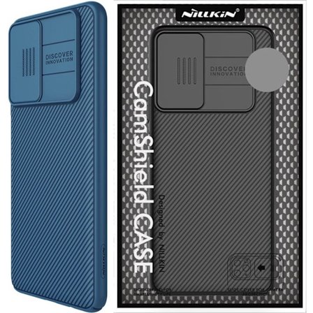 Nillkin CamShield Case kameradeksel? Xiaomi Redmi Note 11T 5G / Note 11S 5G / Note 11 5G (Kina) / Poco M4 Pro 5G blå