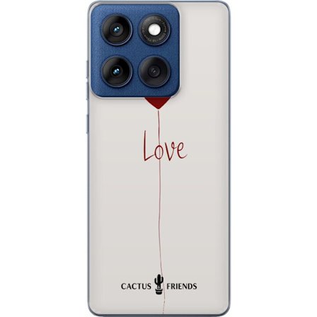 Yhteensopiva Puhelinkuori Motorola Motorola Edge 60 Cactus and Friends - Love Balloon Minimal