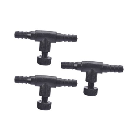 3/10 st akvarium luftledning flödeskontroll regulator ventil akvarium