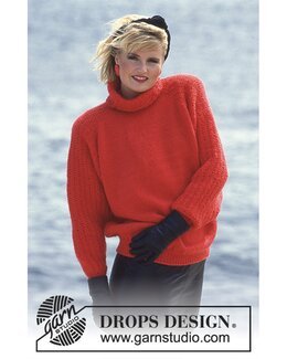 Strikkeoppskrift Pologenser - Drops Design