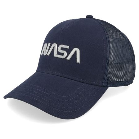 American Needle - Blå adjustable Keps - Nasa Valin Navy A-Frame Adjustable @ Hatstore